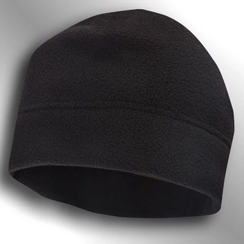 Outdoor Fleece Sport Cap Mannen En Vrouwen Camping Wandelen Hoed Vissen Paardrijden Jagen Warm En Winddicht Winter Hoed: Black