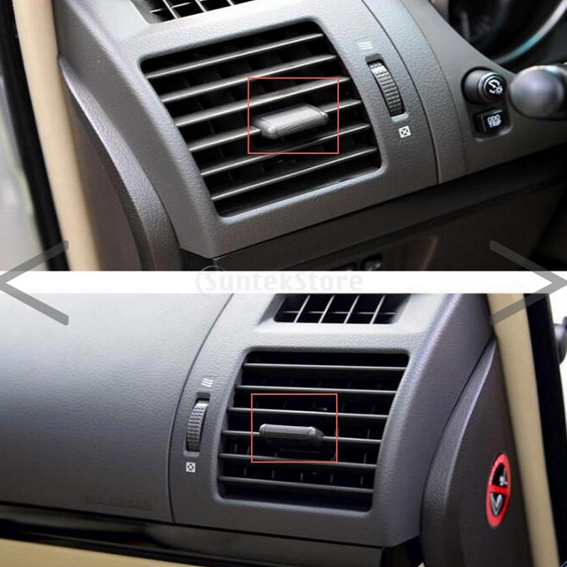 Car dash a / c vent louvre slice air conditioning leaf for toyota prado 10-17 center dash vent louvre blade slice leaf