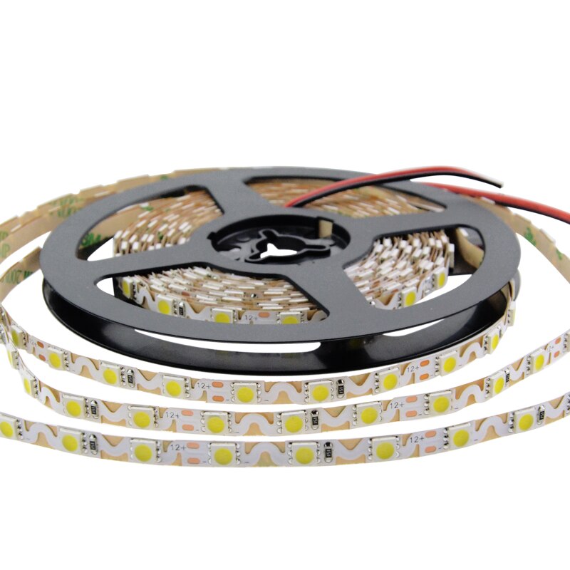 300 Leds LED Strip 5050 12V 5M S Shape Ultra narrow 6mm Signages Channel Light Strip Bendable billboard lamps Replace LED Module
