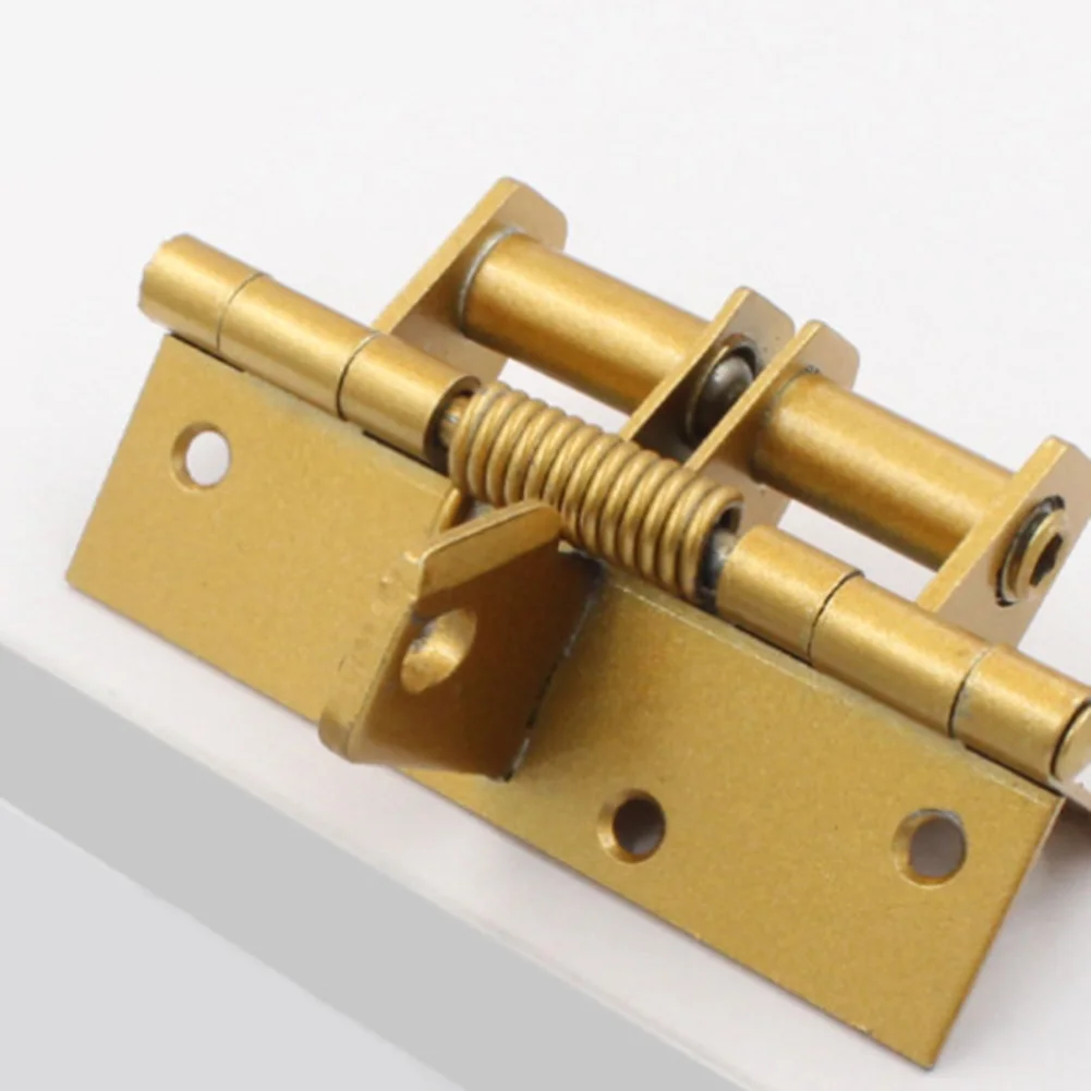 Self Closing Door Hinges Automatic Closing Door Closer Spring Hinge With Positioning 90 Degrees Hinges For Wooden Door Cabinet