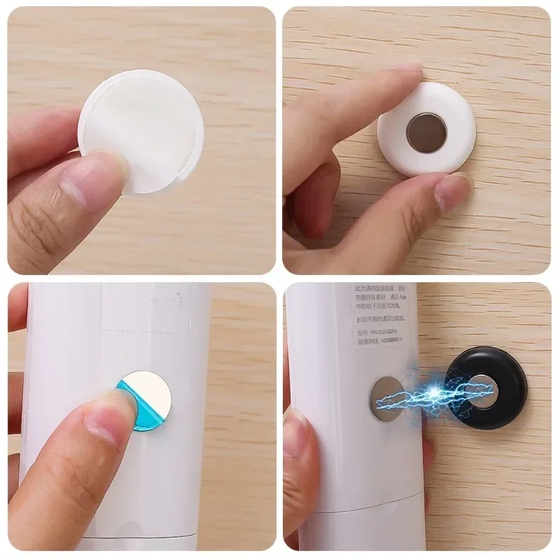 50/2 pièces crochets magnétiques solides tenture murale Anti-perte aimant télécommande maison réfrigérateur aimant support de rangement crochets