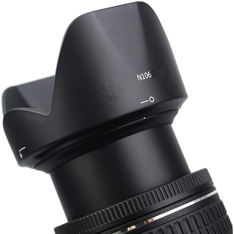 Pare-soleil réversible pour appareil photo, accessoire pour Nikon D5600, D3400, D5500, D3300, D3200, HB-N106, HB N106 HBN106, 55MM, AF-P18-55