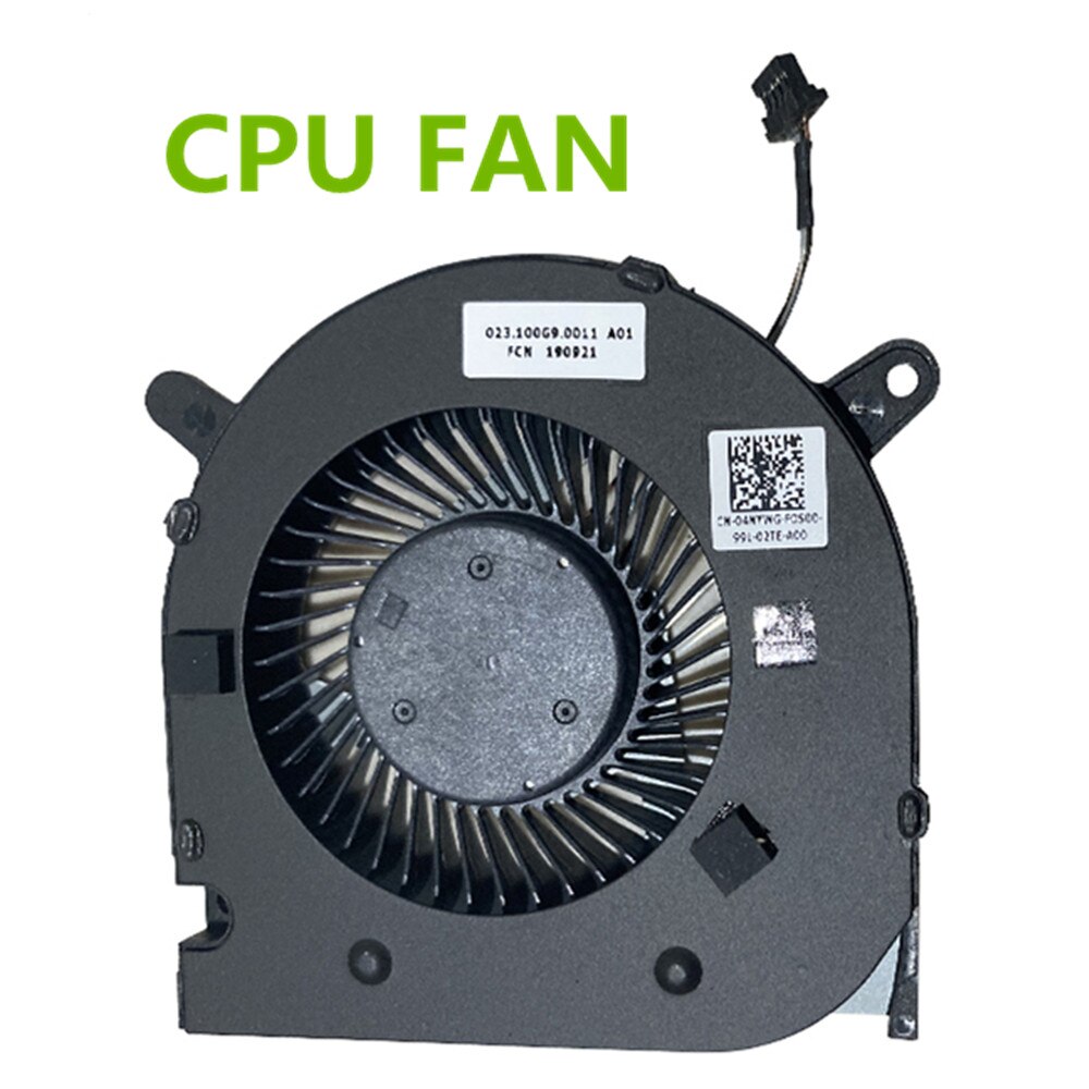 CPU Cooling fans For Dell G3 3590 G3-3590 0160GM 04NYWG GPU Graphics card cooler fan EG75070S1 1C070 1C060 S9A: CPU FAN