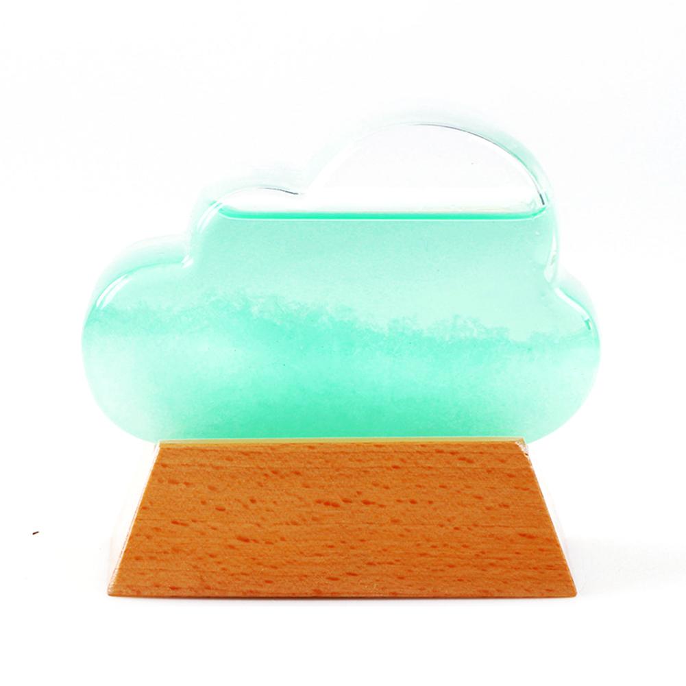 Prévisions météo cristal poire forme tempête verre décor noël nouvel an météo prévision pour bouteille goutte tempête Art décor: 003