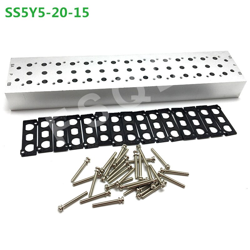 SS5Y5-20-10,11,12,13,14,15,16 SMC SY5000 FSQD SMC series solenoid valve junction plate