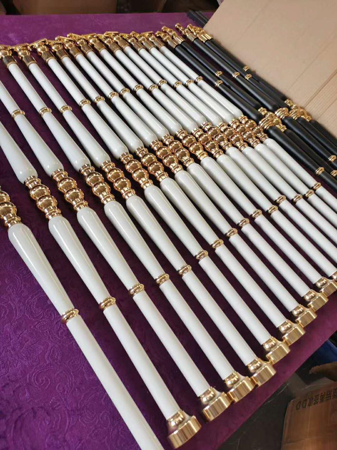 H950mm järnräcke baluster stång armstöd staket stång rör ledstång räcke stolpe stolpe baluster för trappa eller dörr