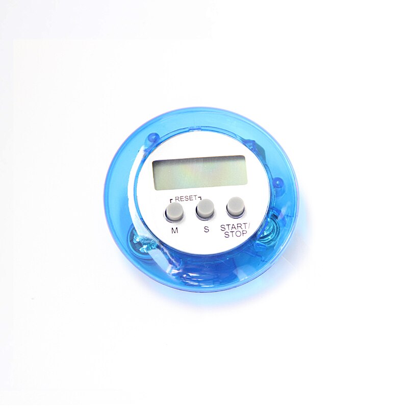 Mini Electronic timer Timer reminder countdown timer small clock alarm clock 5 colors Timer таймер: Blue