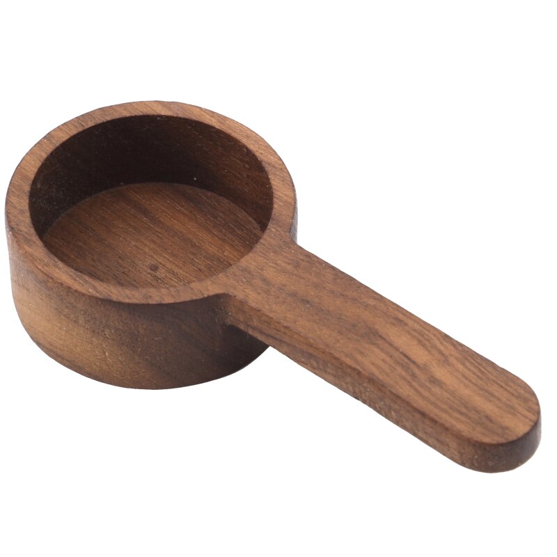 8g/10g Walnut Wooden Measuring Spoon Scoop Coffee Beans Bar Kitchen Home Baking Tool Measuring Cup Measuring Tools For Kitchen: 8g