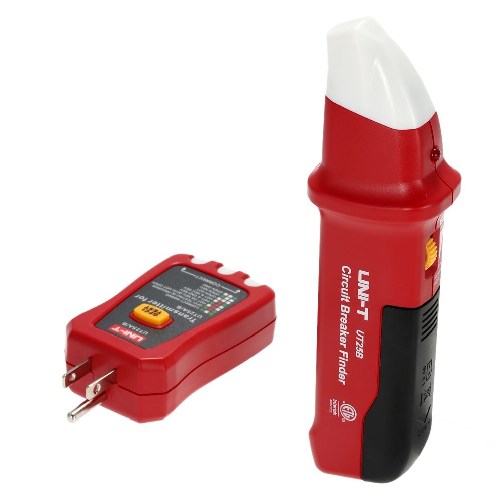 UT25A Profissional Automático Disjuntor do Finder Tomada Testador de Diagnóstico-ferramenta Eletricista com Indicador LED