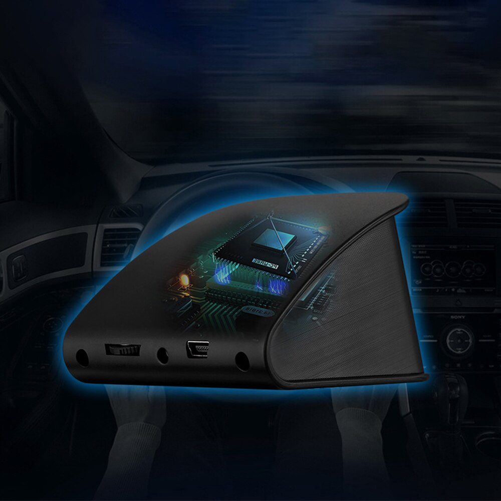 OBD2 Hud P10 Auto Head-Up Display Obd Digitale Temperatuurmeter Speed Meter Koelvloeistof Temperatuur Display Alarm