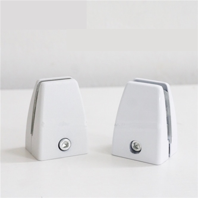 3 years warranty Glass Shelf Holder Glass Clamps screen ABS Plastic Shelf Support Bracket Office Desk Glass Screen Folder Clip