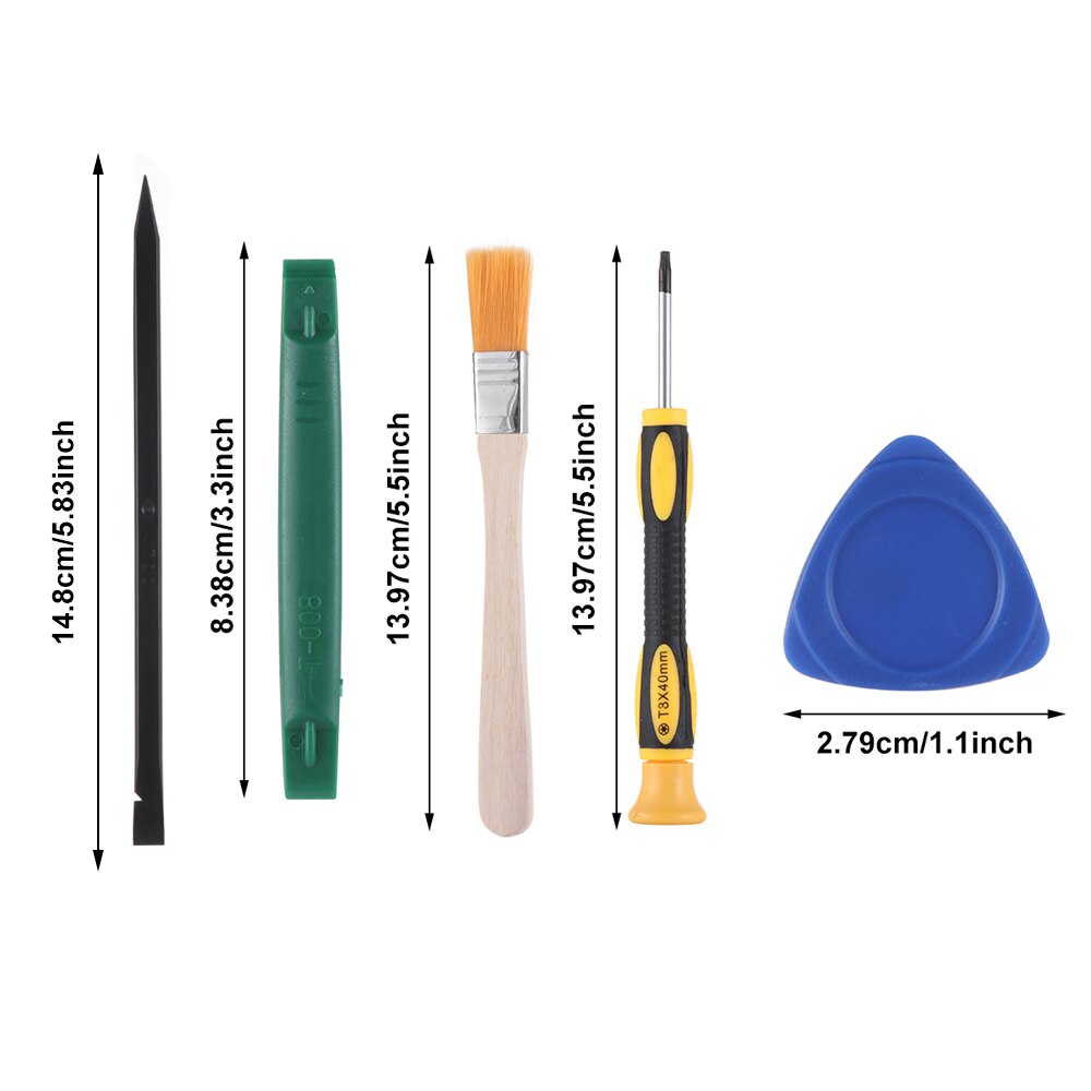 Kit d'outils de réparation pour manette de jeu, jeu de tournevis T6 T8 T10 pour Xbox One 360 pour PS3 PS4, accessoires