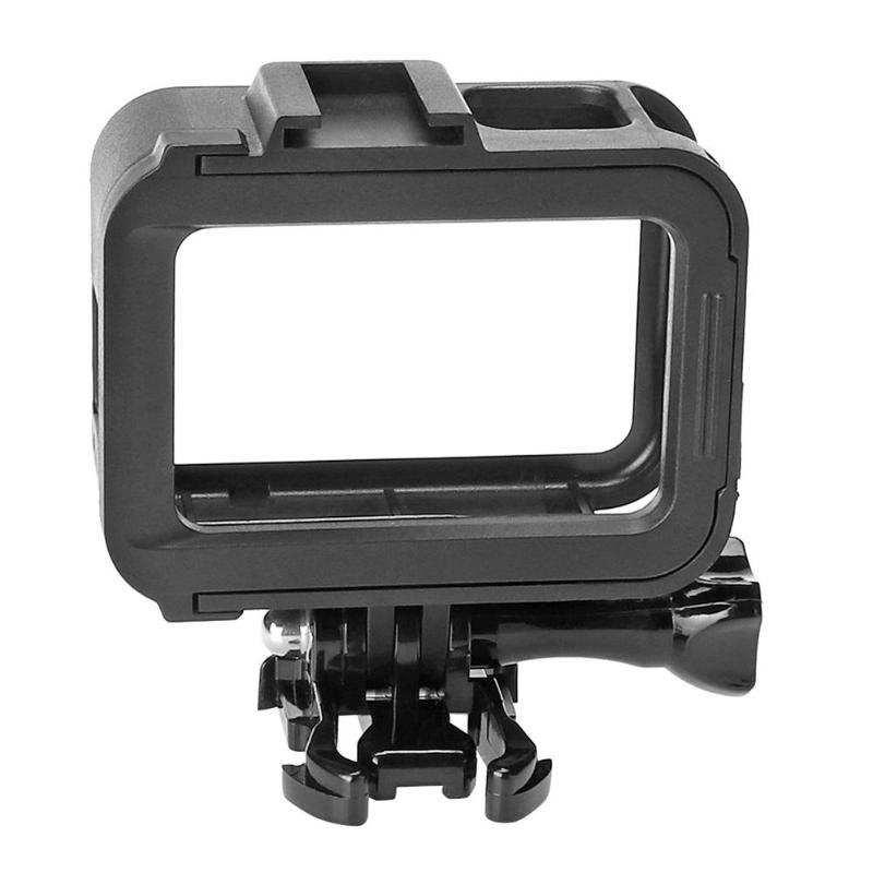 60m undervands vandtætte etuier beskyttende skal til gopro hero 8 sort: F