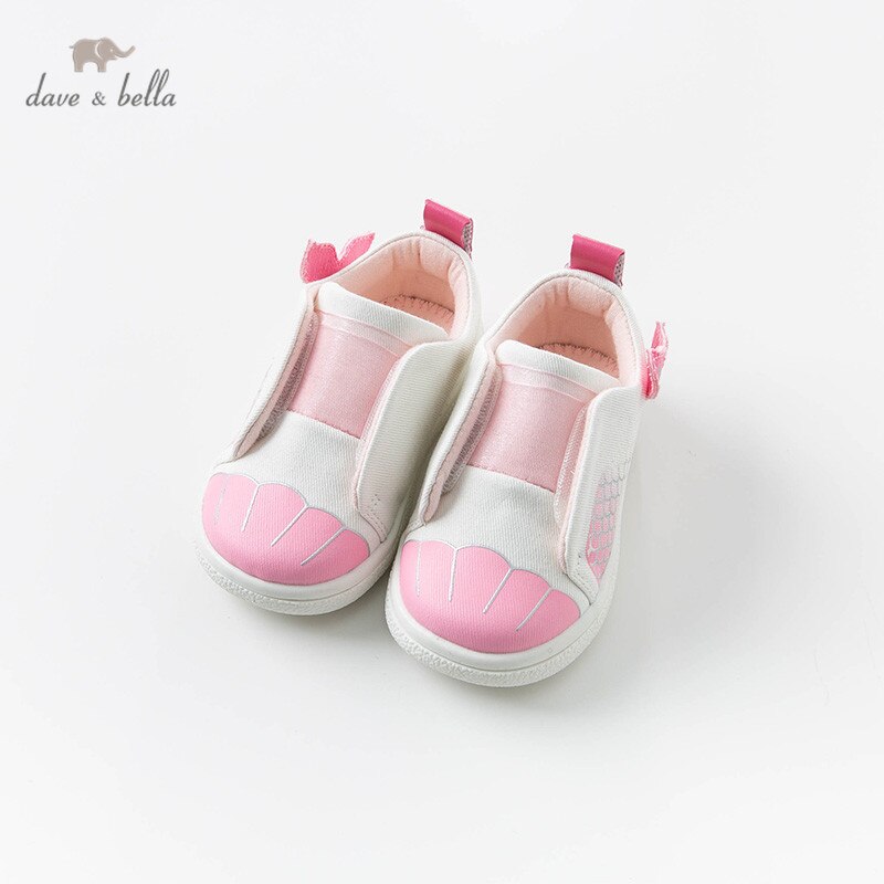 DB13737 Dave Bella spring baby girl casual shoes shoes born lovely pink shoes