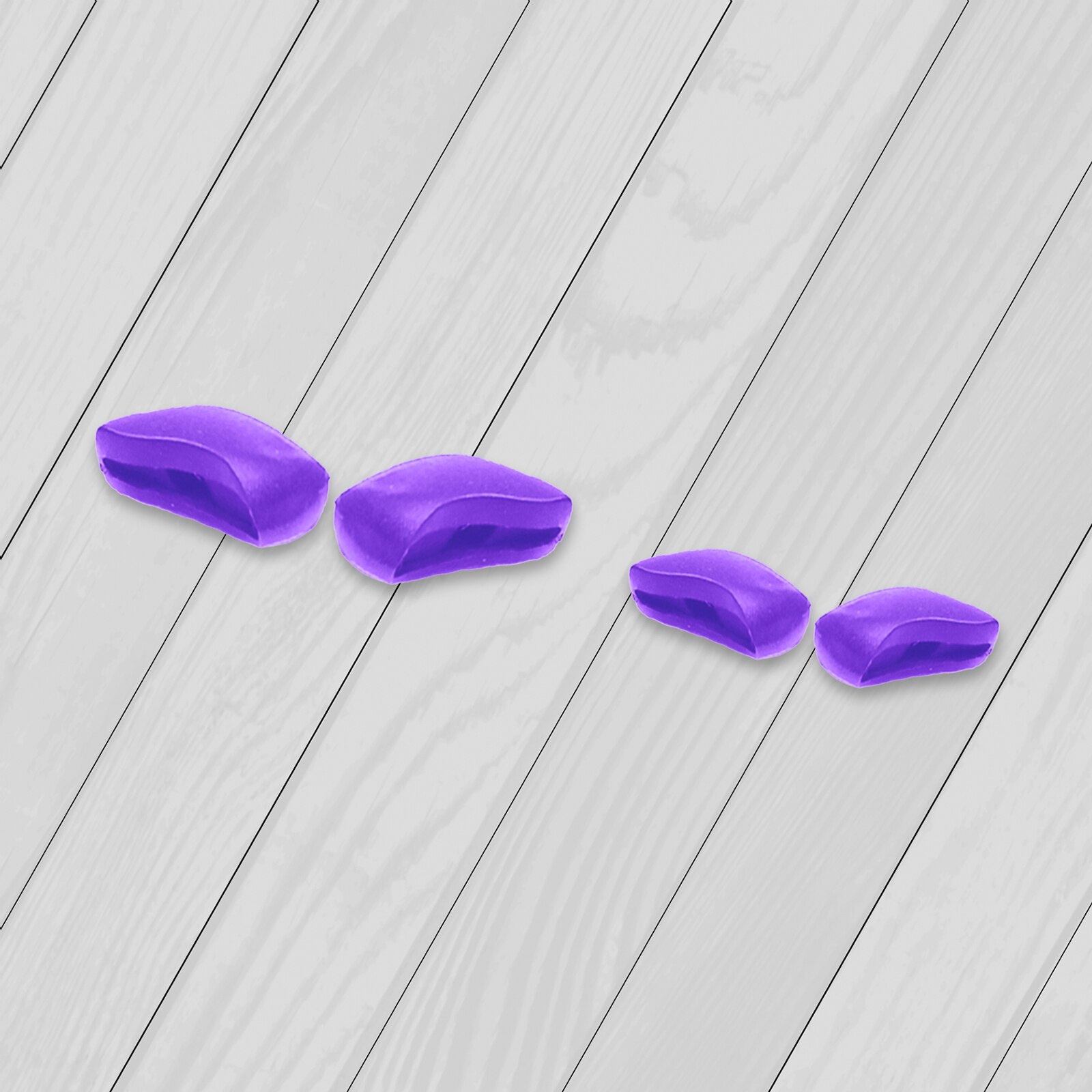 Eos silikonegummi udskiftning næsepuder til oakley commit sq  oo9086 ramme multi-option: Lilla