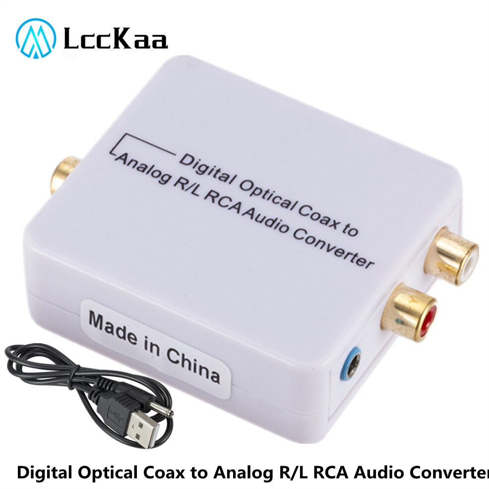 Digitale Audio Analoog Converter Glasvezel Coaxial... – Grandado