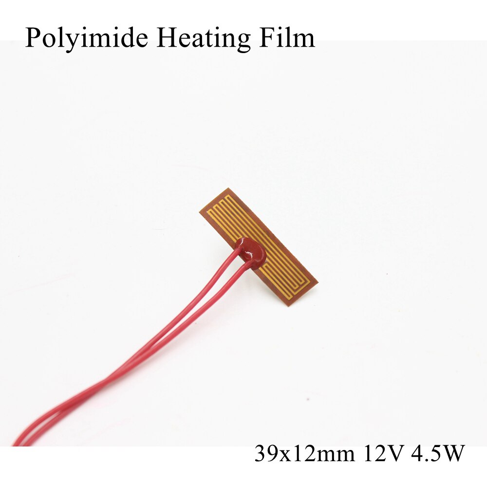 Plaque Film chauffant en Polyimide 5V 12V 24V PI | Coussin pour panneau chauffant électrique, tapis électrotherma adhésif Flexible, aluminium chauffant l'huile
