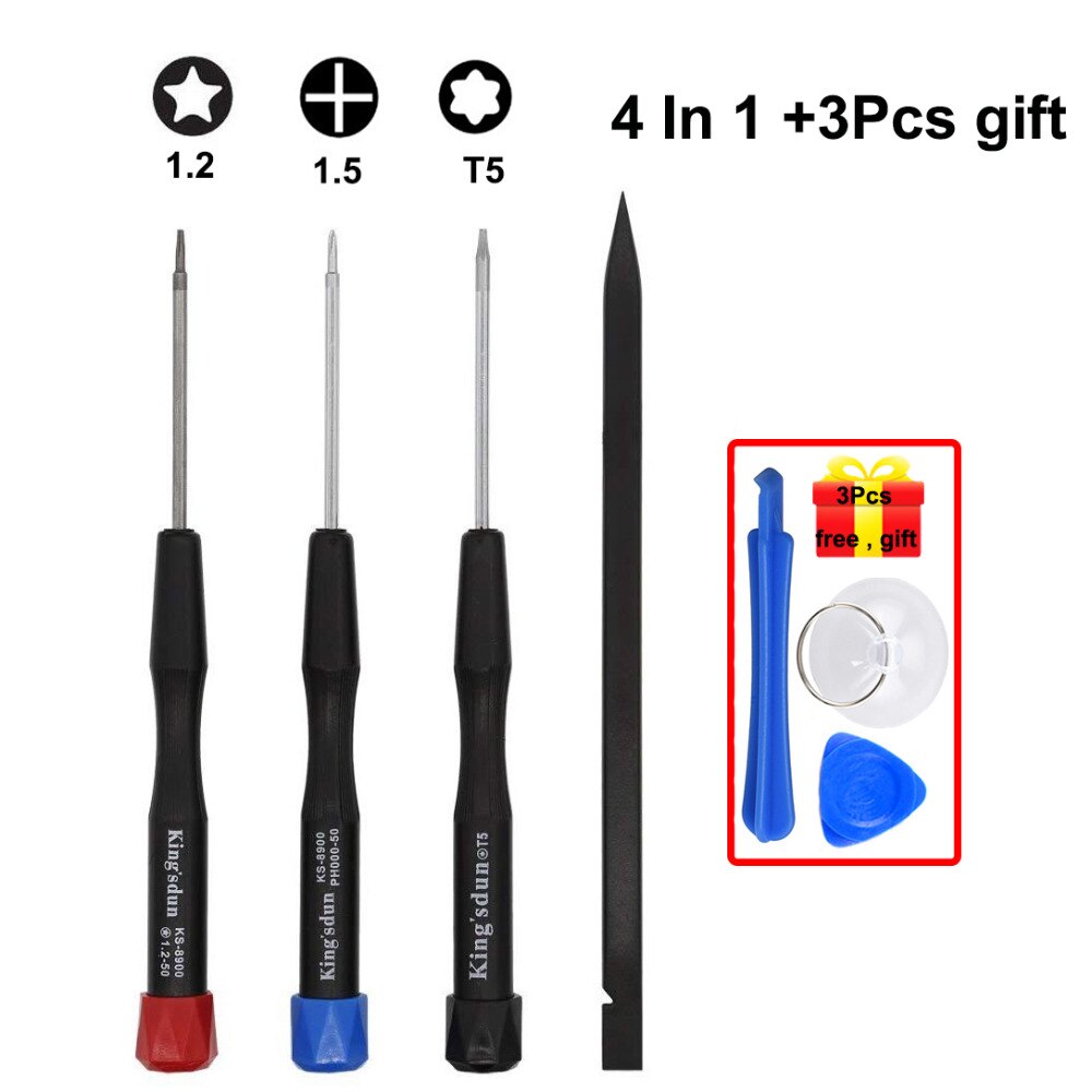 4/6 Pcs 5-Star Phillips Torx Schroevendraaier Repair Tool Kit voor Apple iPhone MacBook Air/Pro met Retina Display