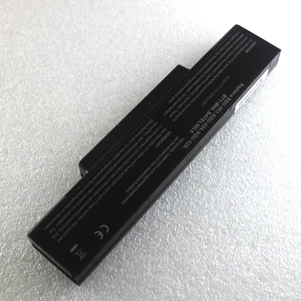 CPMANC Laptop Battery For LG/Asus EB500 ED500 M740BAT-6 M660BAT-6 M660NBAT-6 SQU-524 SQU-528 SQU-529 718 BTY-M66 M68