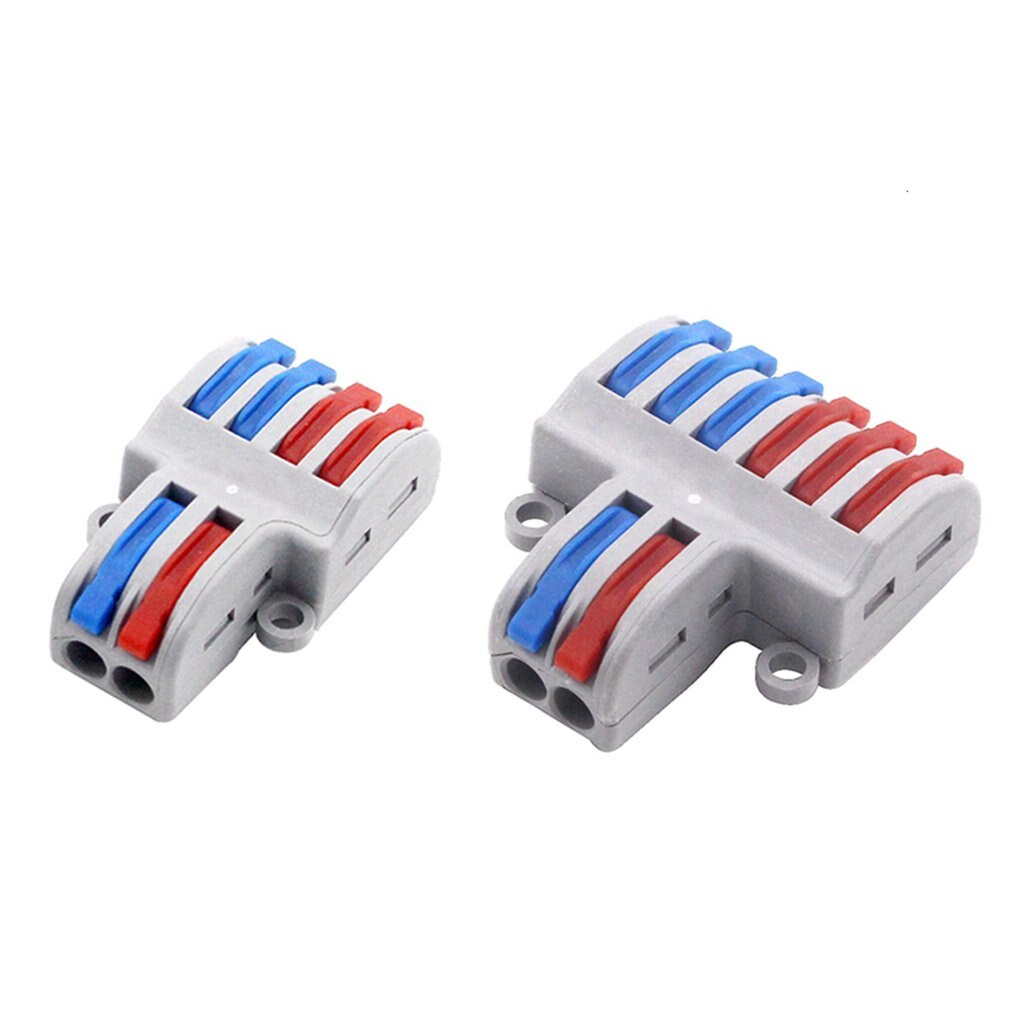 Mini Fast Wire Connector Universal Wiring Cable Connector Push-in Conductor Terminal Block Hard Wire Connector