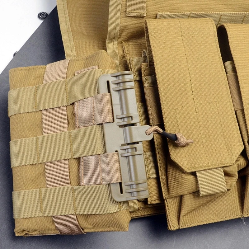Accesorios para chaleco, Kit de hebilla para chaleco de liberación rápida, Kit de sistema de liberación rápida duradero para JPC CPC NCP XPC 6094 420, accesorios para chaleco