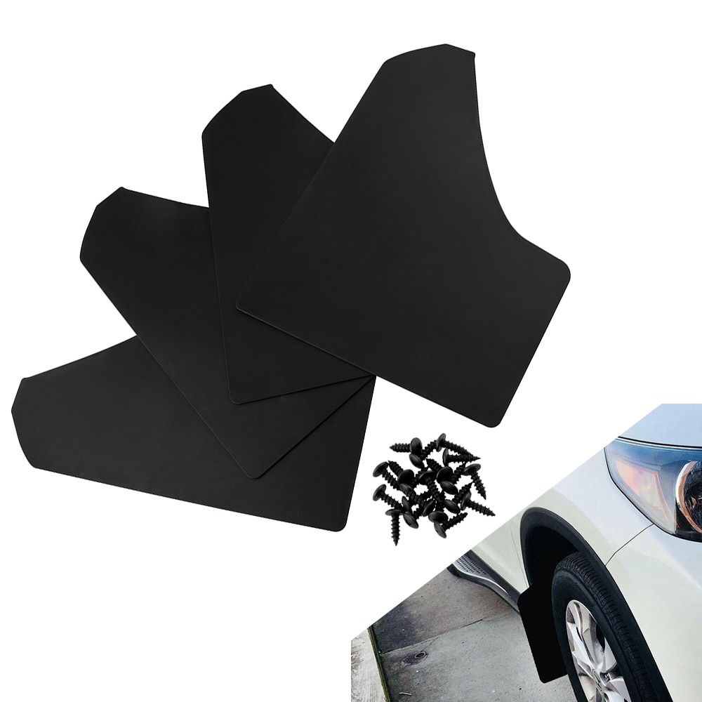 4x Universal Mud Flaps For Car Pickup Van Truck Mudflaps Mudguards Splash Guards