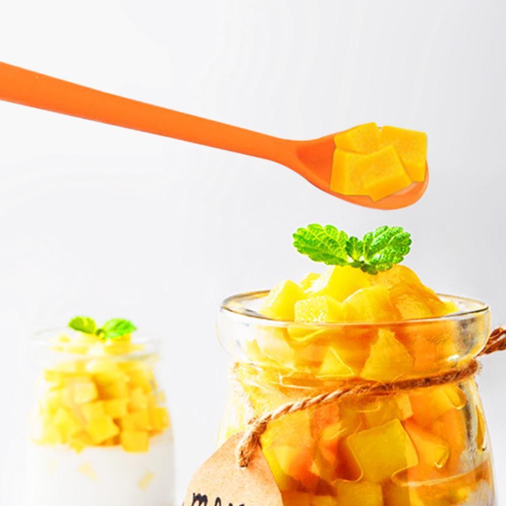 1PC Long Handle Salad Food Mixing Stirring Spoon Rice Tea Spoon Cooking Coffee Soup Tool Mixing Kitchen Dessert N9V7