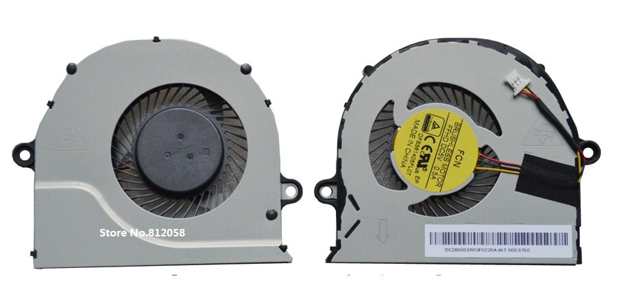 Ventilateur De Refroidissement Pour Ordinateur Portable Acer Aspire E5, E5-571, E5-511 Et Autres Modèles Compatibles - EF75070S1-C120-G99