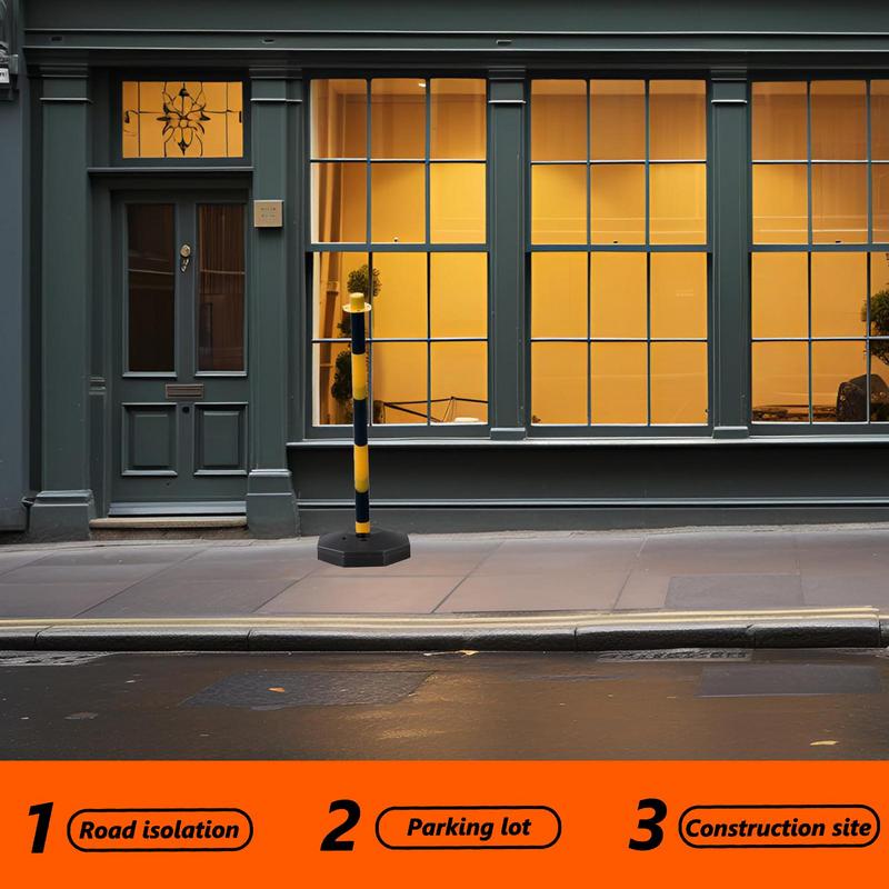 Verkeersafbakening Kegels Reflecterend kruisbord Verkeerspaal Verstelbare veiligheidsbarrières Waarschuwingskolom voor de bouw
