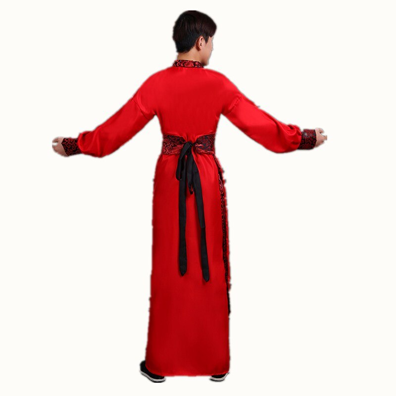 Mannen Hanfu Volwassen Kostuum Hanfu Kostuums Verbeterde Chinese Stijl Warrior Ridders Geleerden Song-dynastie Kostuums