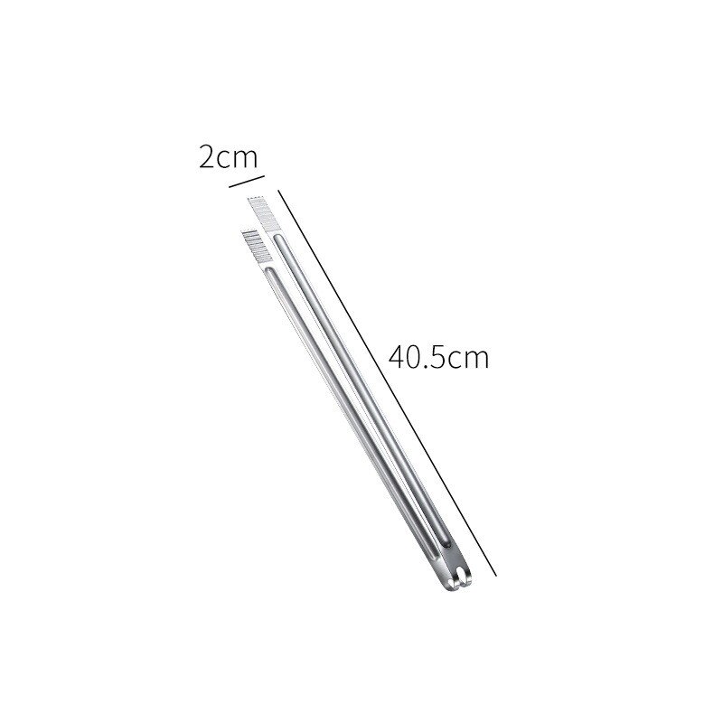 7-Size Roestvrij Staal Suiker Tang Bar Ice-Cube Clip Pincet Koffie Thee Voedsel Serveren Gereedschappen Brood Desserts klem Keuken Gadgets: 16 Inches