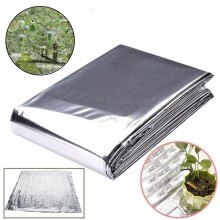 Película hidropónica altamente reflectante para cultivo de plantas, película de Mylar reflectante de doble cara para invernaderos, 210x120cm