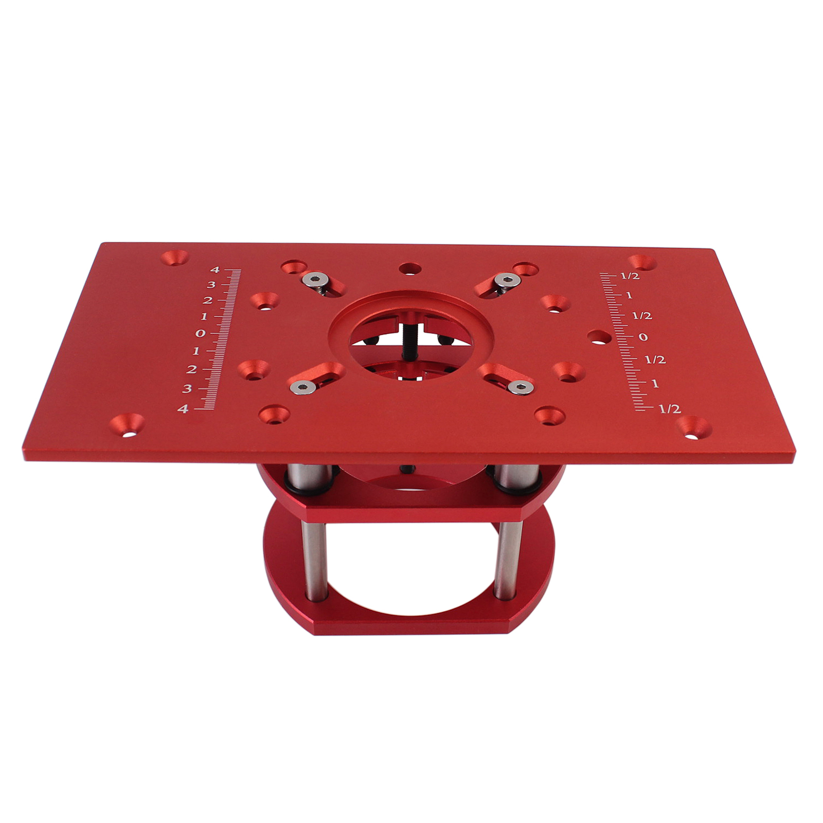 Aluminium Router Tafel Inzetplaat Houtbewerking Trimmer Elektrisch Hout Frezen Flip Plaat Timmerwerk DIY Werkbank Gereedschap