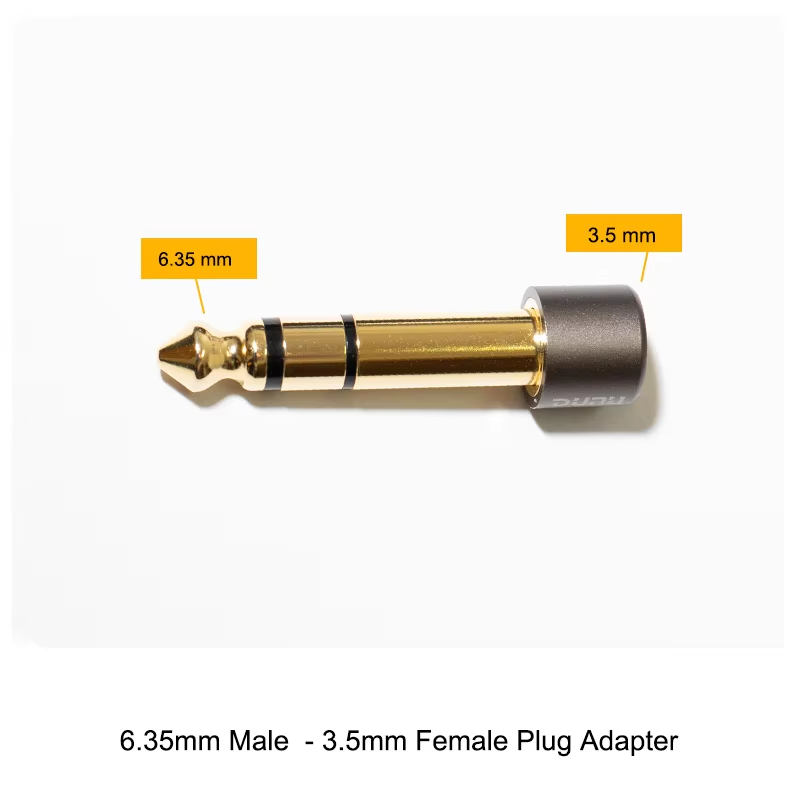 Adapter Dunu 4,4 mm męski na 2,5 mm żeński 6,35-3,5/3,5-2,5 wtyczka do odtwarzacza muzycznego zbalansowany wzmacniacz słuchawkowy DAC