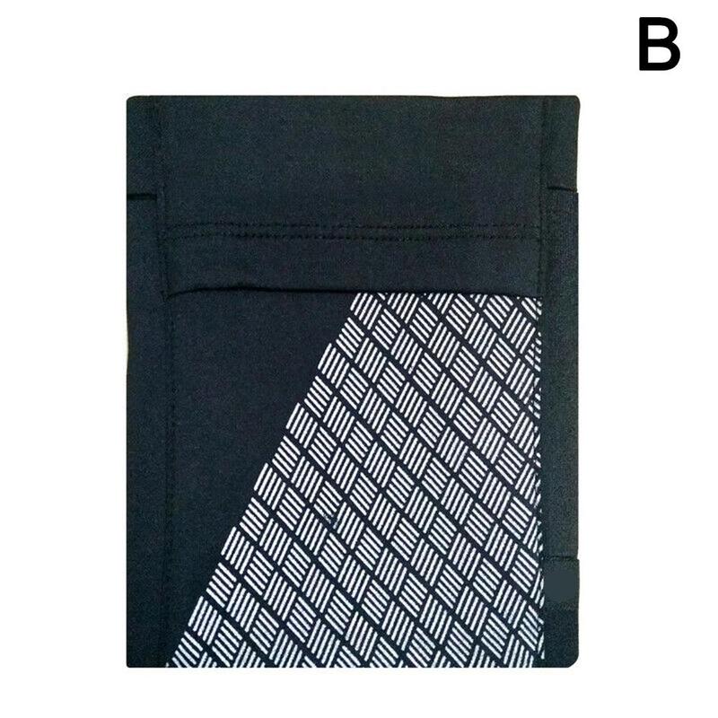 Sports Arm Band Mobile Phone Holder Bag Running Jogging Exercise Armband V3R2: Black / M