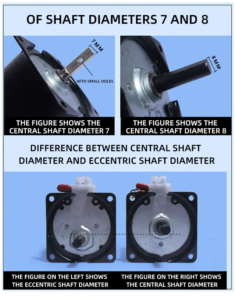 100KG 28W 68KTYZ 220 AC Permanent Magnet Synchronous Motor With Bracket CW/CCW Metal Geared Slow Speed 1 To 110RPM