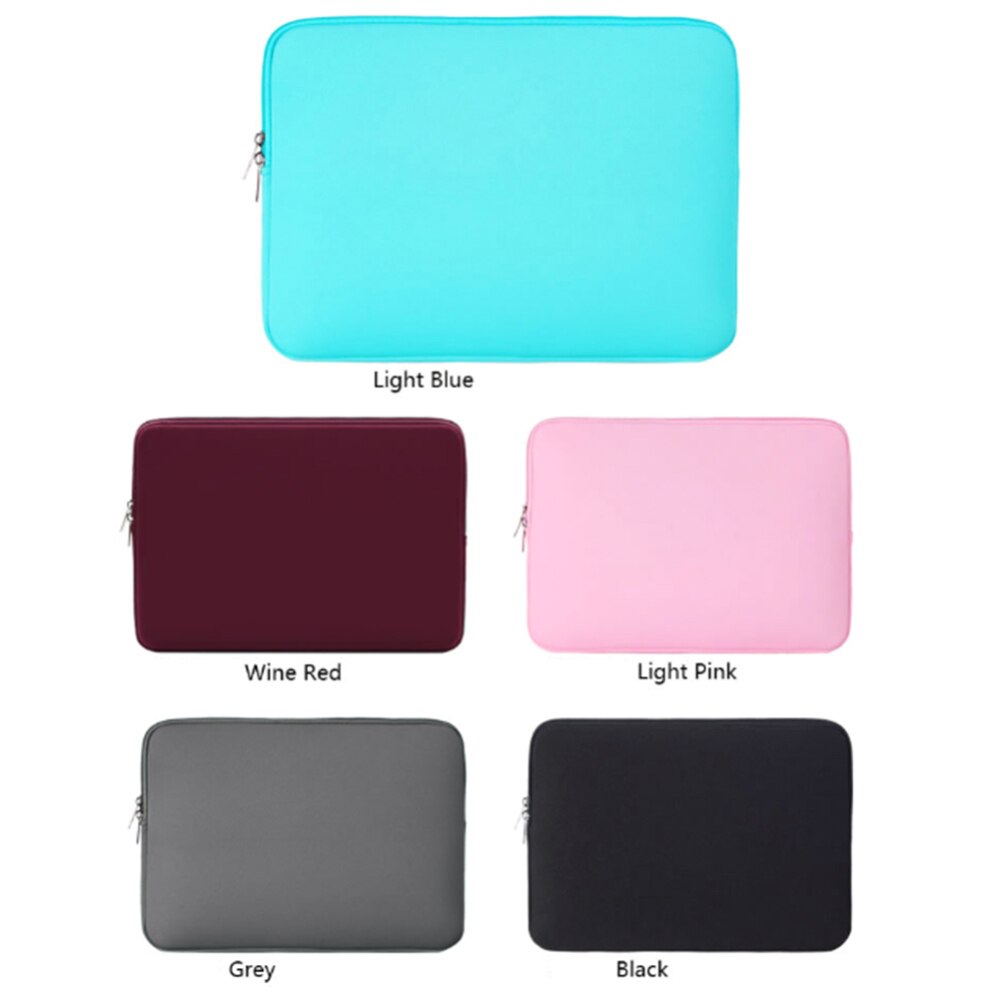Laptop Beschermhoes Case Rits Nylon Computer Tassen Nylon Draagbare Tas Voor 15.6 Inches Slijtvaste Laptop Tas