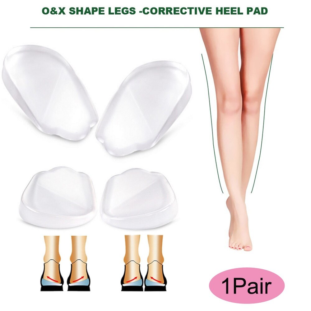 neppt orthopedic insoles heel inserts lift shoe wedge silicone knee pads women and men corrective pronation