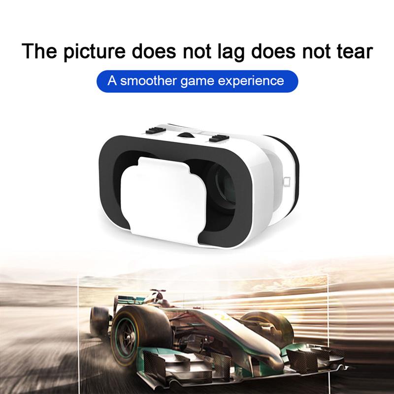 3D Vr Bril Headset Vr Virtual Reality Voor 4.7-6.0 Inch Voor Iphone 12 Pro Xiaomi Android Ios Systeem smart Telefoons 3D Bril