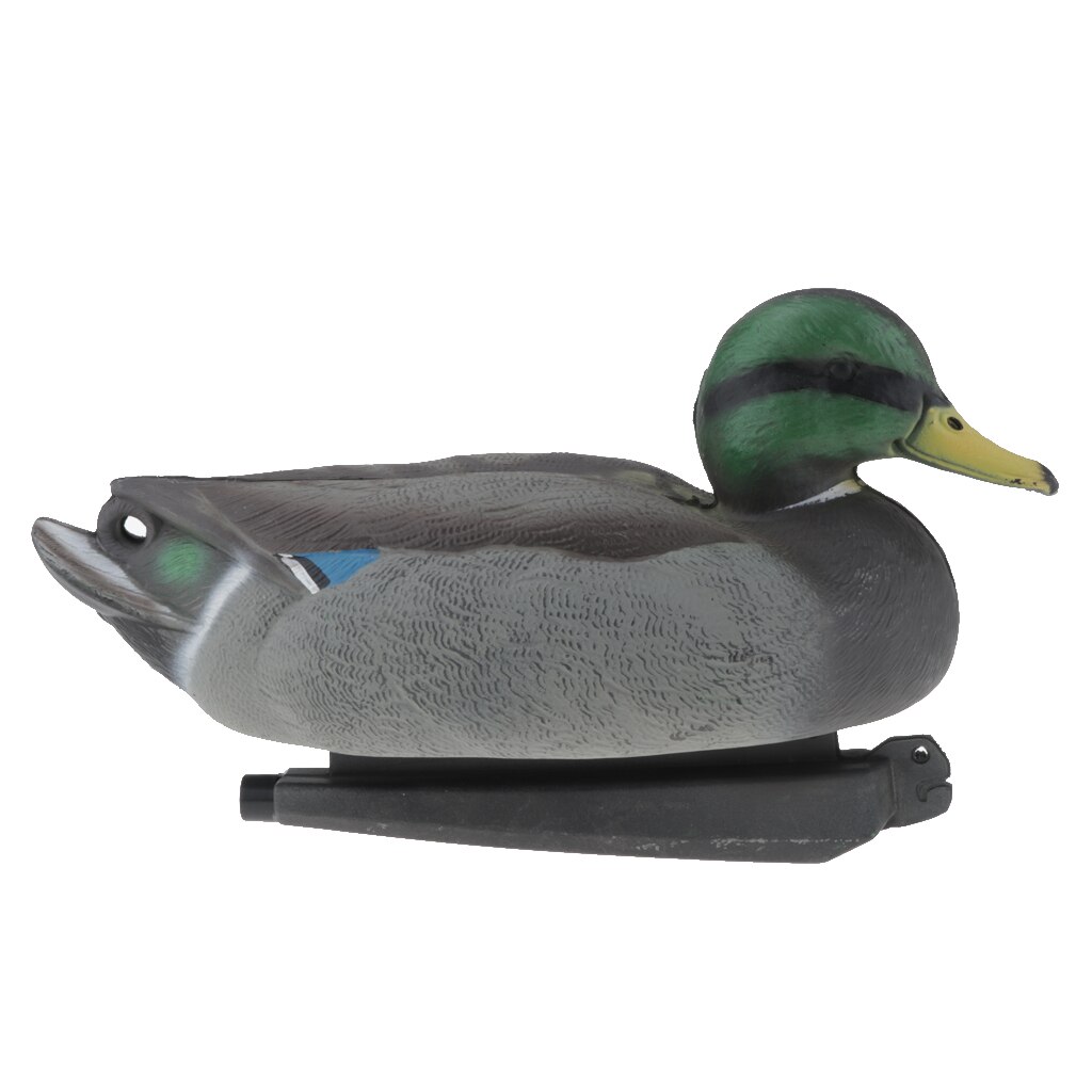 Duck Decoy, Lifelike Drake, Garden Yard Scarer, Lawn Ornaments, Floating Decoy, Hollow Body, Lightweight, Can be used anywhere
