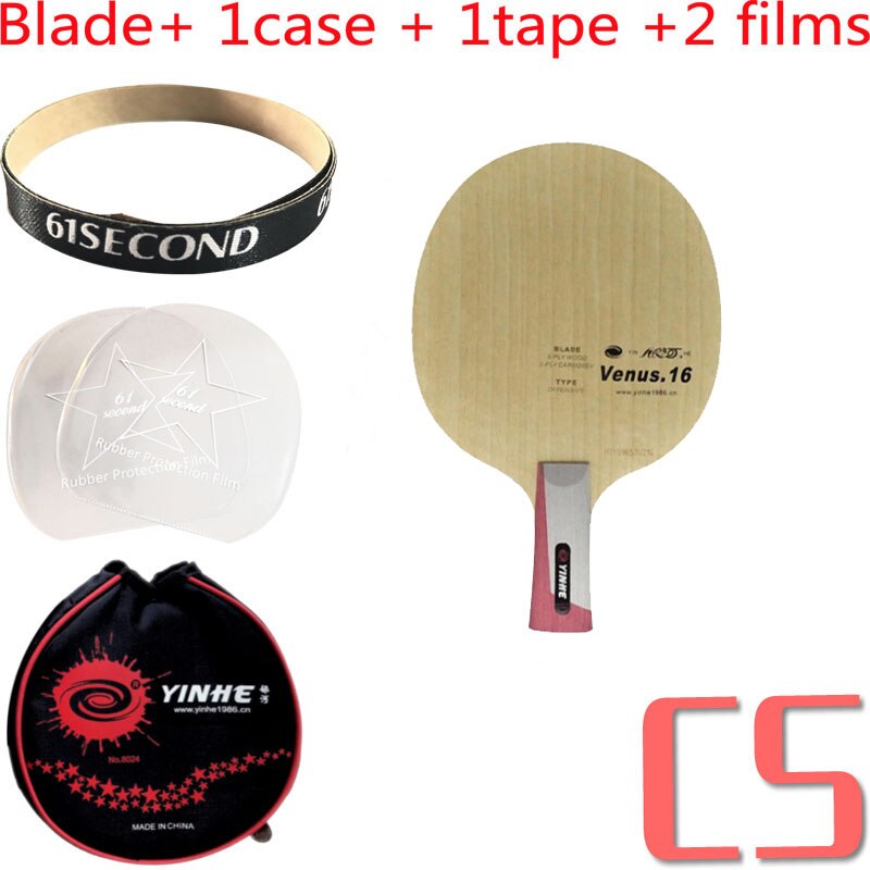 Milky Way Galaxy YINHE Venus.16 V-16 V16 V 16 table tennis pingpong blade: CS  with Y 1 case