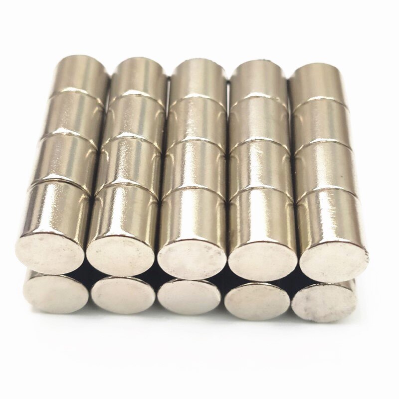 10mm x 10mm Neodymium Magnet 10x10 mm Super Powerful Strong Permanent Magnetic imanes N35 Round NdFeB 10x10 Magnetic standard