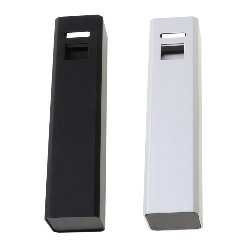 Aluminum DIY USB Power Bank Case Only 18650 Battery Charger 2600mAh Cover Kit