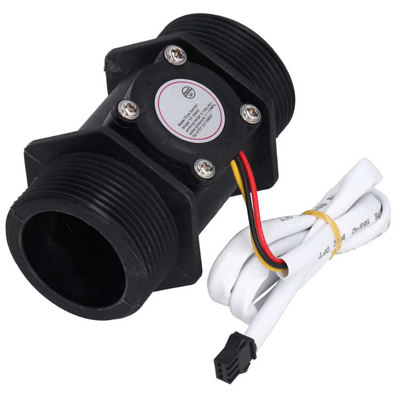 YF-DN40 Water Flow Sensor for Swimming Pool Hall Turbine Flowmeter G1.5in Hall Flow Sensor DC 3-24V