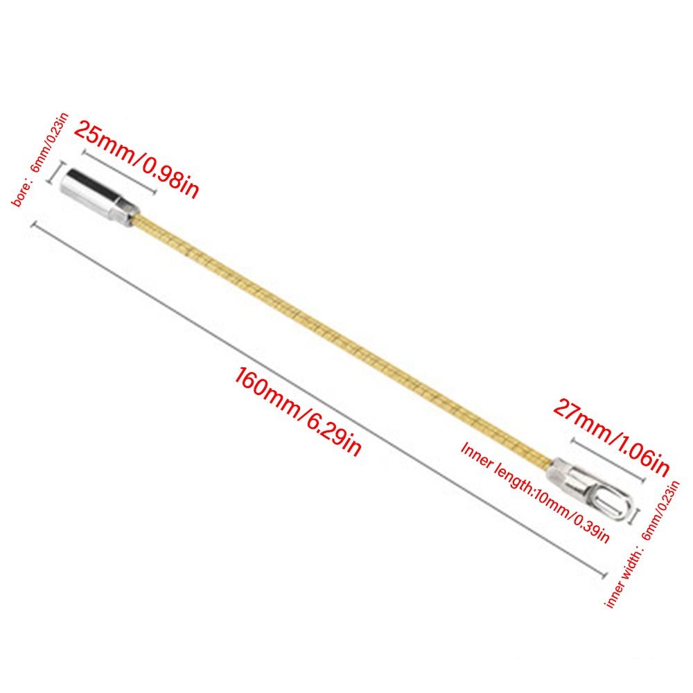 Voor Reparatie Snelle Hulpgereedschappen Automatische Draad Draad Draad Kabel Elastische Threader Fish Tape Leader Connector Kop