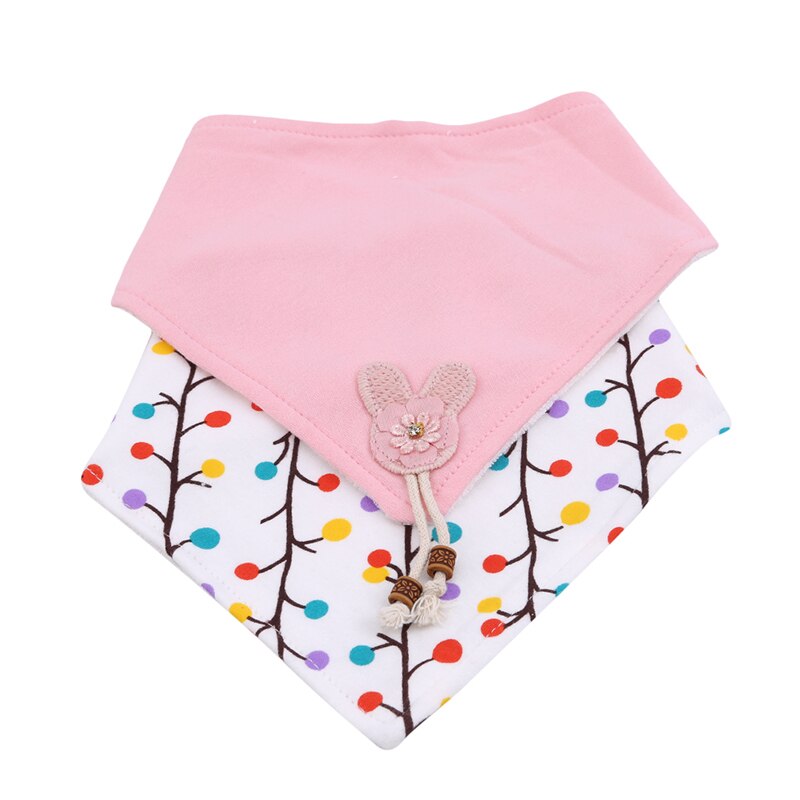 Cartoon Saliva Towel Baby Eating Accessory Cotton Bandana Bibs Baby Babador Feeding Smock Infant Burp Cloths Soft Baby Stuff