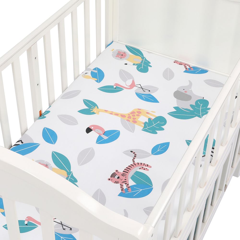 100%  økologisk bomuldsspædbarn baby sengetøjspude sengetøjssæt lagen baby børnesengetøj: Cls 0045