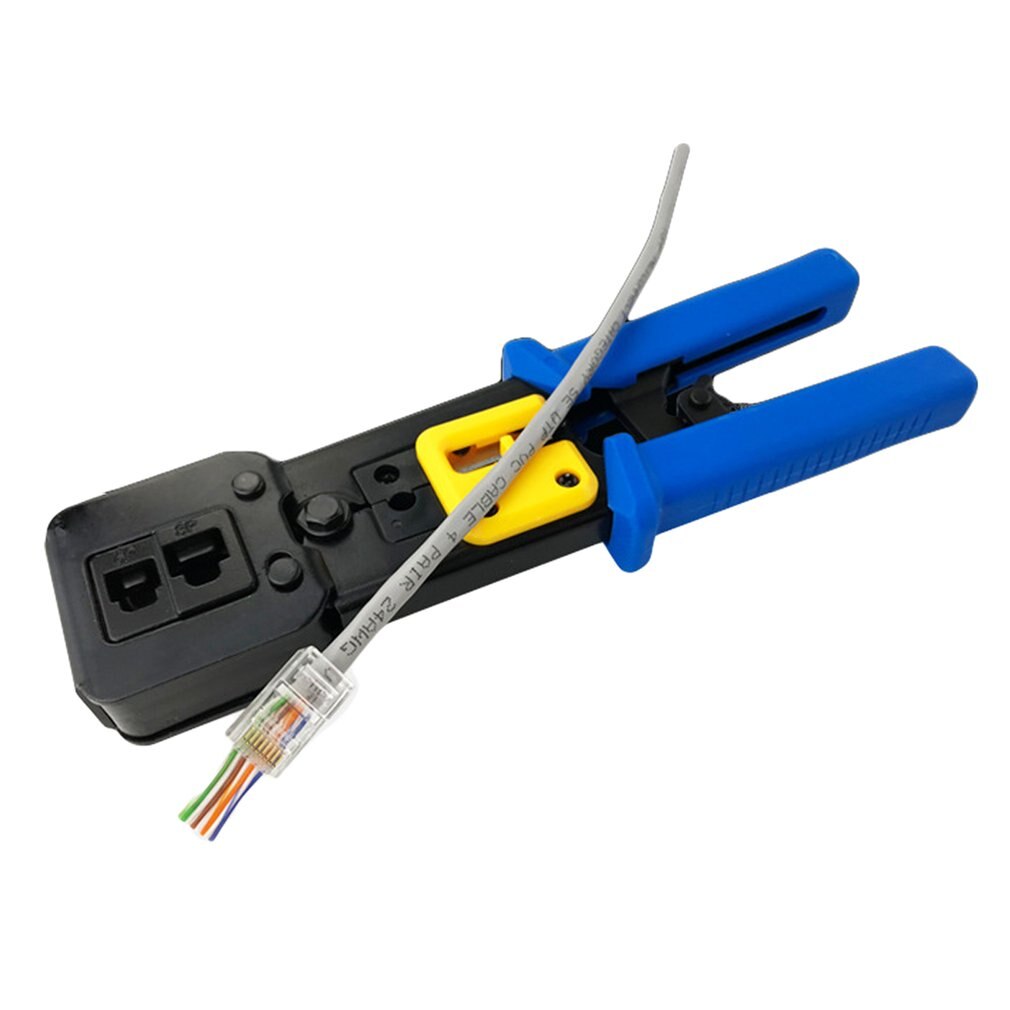 Through Hole Crimping Pliers Multifunction EZ Through Hole Cable Clamp Accessories tool