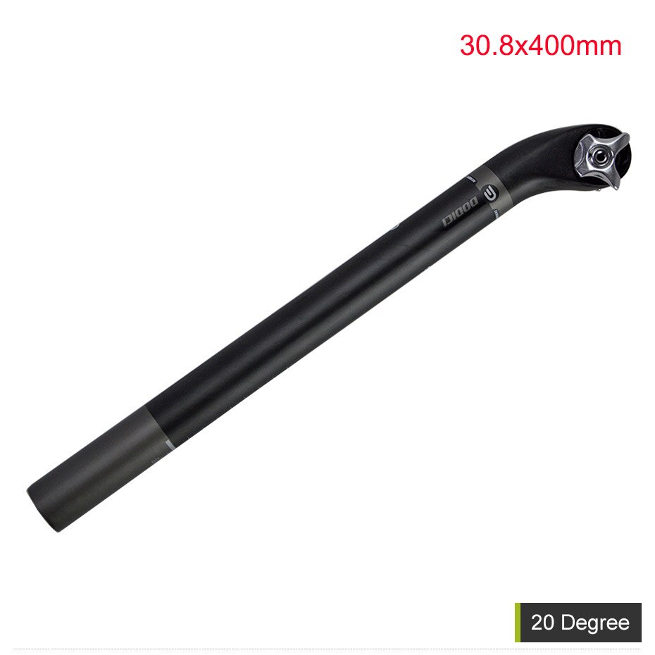 DODICI 27.2/30.8/31,6 Kohlenstoff Faser Fahrrad Sattelstütze MTB Rennrad Sitz Rohr Kohlenstoff Sitz Post 5 grad 20 grad 400mm Teile