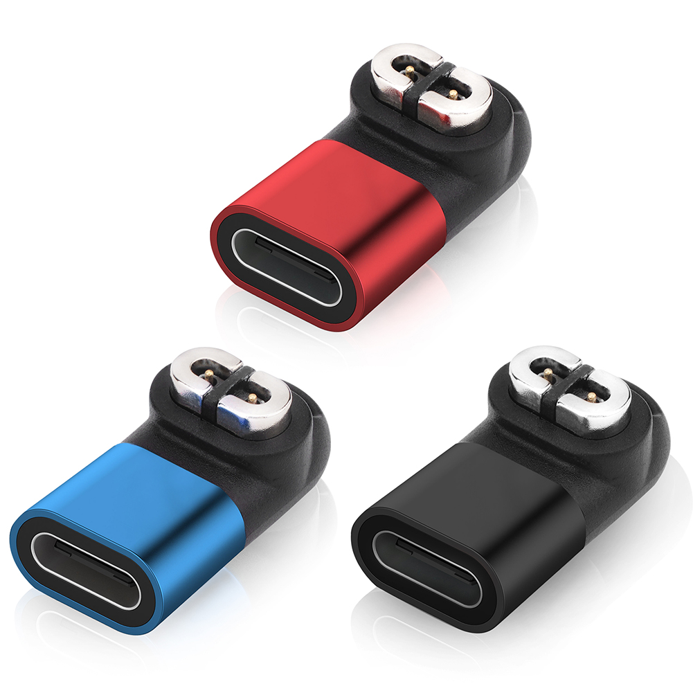 Adaptador de cargador de reloj Micro tipo C con curva de 90 grados para AfterShokz Aeropex AS800/AS803, convertidor de carga de reloj